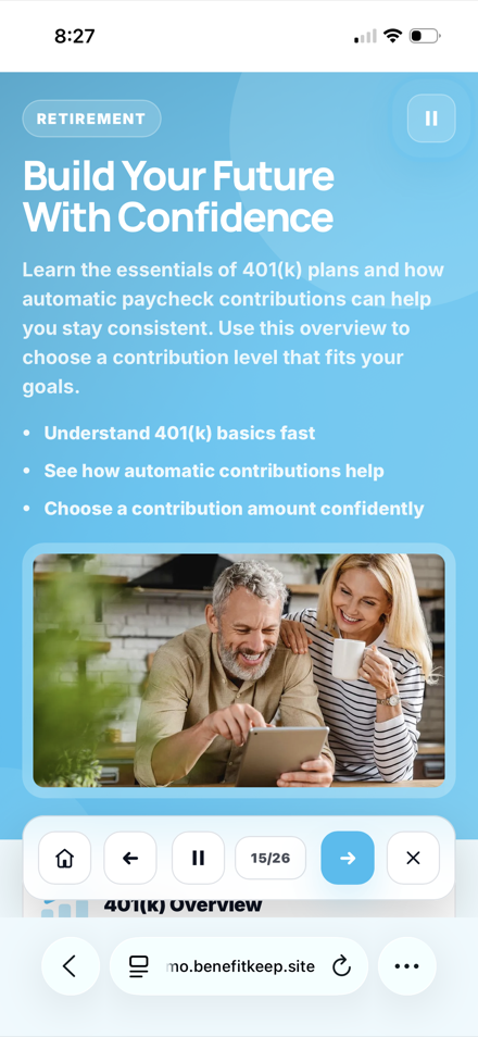 Benefit Keep mobile screenshot 5